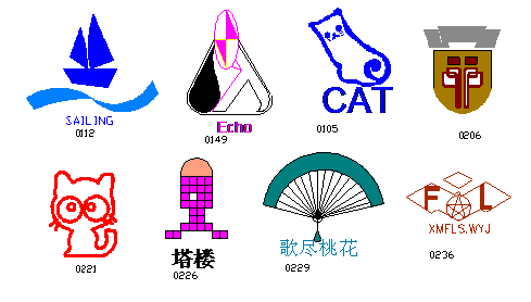 學(xué)生可以用C[**]D設(shè)計(jì)簡單商標(biāo)